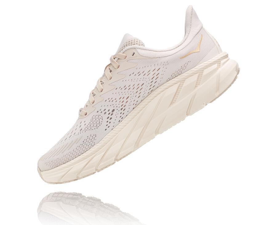 Hoka One One Koşu Ayakkabısı Kadın Beyaz - Clifton 7 - JC7284109